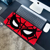 Spiderman keyboard rug