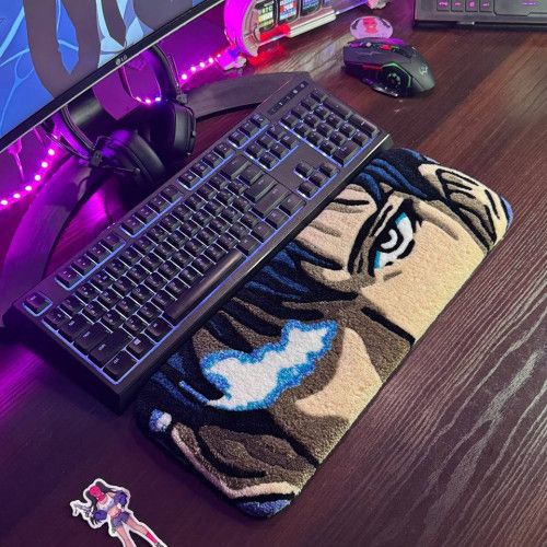 Anime keyboard rug